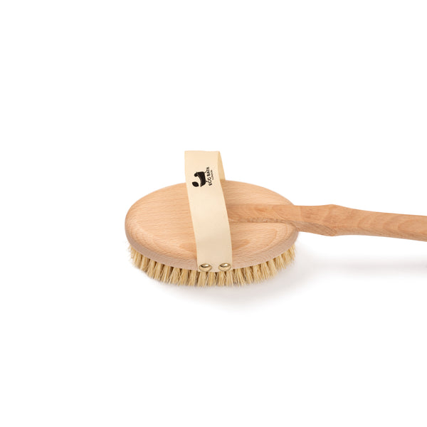Natural Body Brush - Dry Brushing & Shower Exfoliation - lifestyle