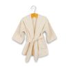 Organic Cotton Kids Robe - Hooded Bathrobe - back view