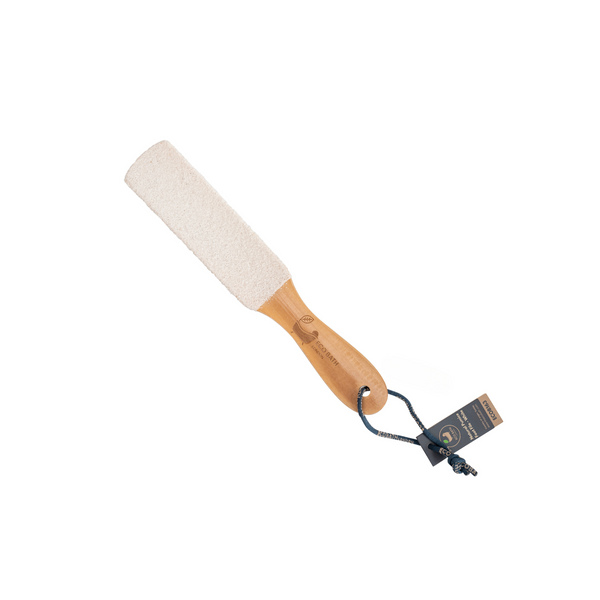 Natural Pumice Foot File - Callus Remover & Exfoliator - in use