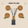 Natural Reed Diffuser 100ml - Long-Lasting Room Fragrance - texture