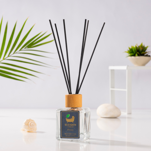 Natural Reed Diffuser 100ml - Long-Lasting Room Fragrance - size comparison