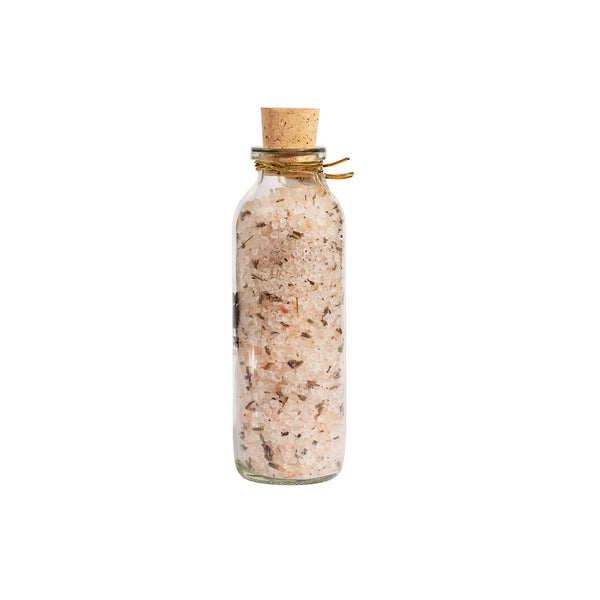Himalayan Bath Salt 10.6 oz (300g) - Natural Mineral Soak - side view
