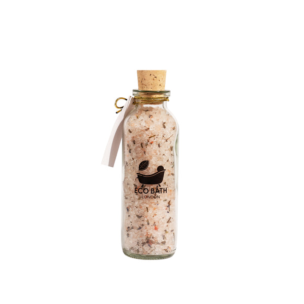Himalayan Bath Salt 10.6 oz (300g) - Natural Mineral Soak - back view