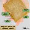 Eco Bath Hand Made Bay & Olive Soap (+/ - 200gr) - Eco Bath London