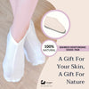 Eco Bath London Moisturising Socks - 1 Pair, Breathable Soft Foot Moisturiser Socks for Overnight Hydration - Eco Bath London