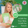 Eco Bath London Uplifting and Refreshing Epsom Salt Bath Soak -Pouch- Magnesium Bath Salt Infused with Frankincense and Mandarin Essential Oils, Epsom Bath Salts for Refreshing 2.2 lb (1 kg)