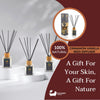 Eco Bath London Vanilla & Cinnamon Reed Diffuser - Herbal Scent of Cinnamon Room Diffuser - 100ml (3.38 fl.oz) - Eco Bath London