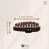 Eco Bath London Walnut Wood Cellulite Hand Brush - Luxurious Cellulite Treatment Brush