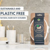 Eco Bath Natural Ramie Bath Scrubber - Eco Bath London
