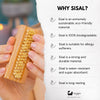Eco Bath Natural Sisal Beech Wood Nail Brush - Eco Bath London