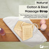 Eco Bath Natural Sisal & Cotton Back Strap - Eco Bath London