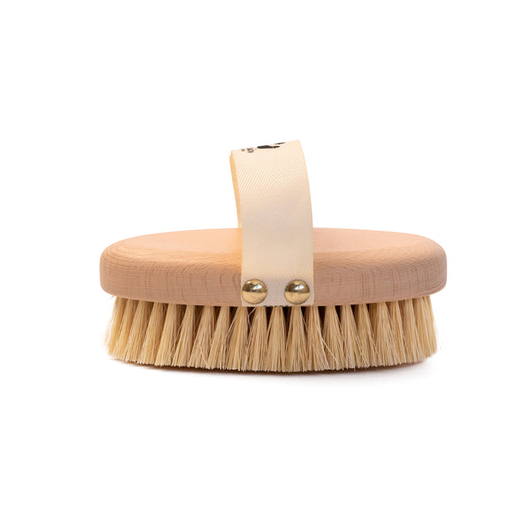 Natural Sisal Hand Brush - back view