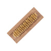 Natural Sisal Nail Brush - Premium Wood Handle - front view