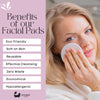 Eco Bath Reusable Bamboo Makeup Remover Pads - Set of 12 - Eco Bath London