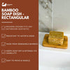 Eco Bath London Bamboo Rectangle Soap Dish
