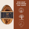 Eco Bath London Olive Wood Leaf Soap Dish